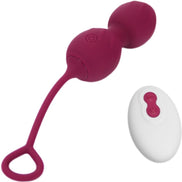 ARMONY - BLOSSOMS VAGINALHANTEL VIBRATION FERNBEDIENUNG 10 VIBRATIONEN DUNKELROT