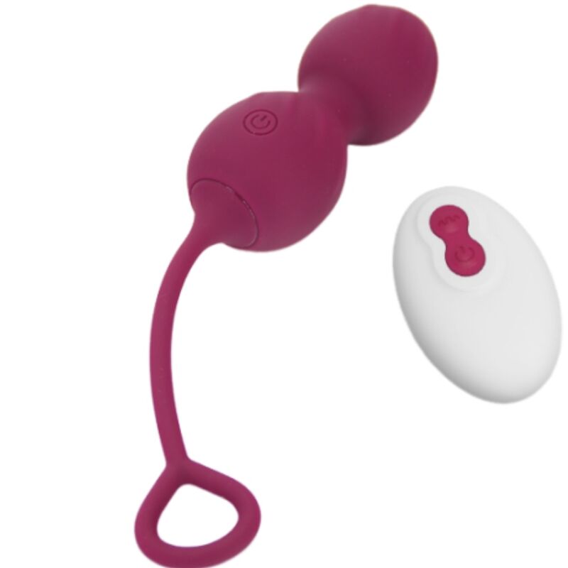 ARMONY - BLOSSOMS VAGINALHANTEL VIBRATION FERNBEDIENUNG 10 VIBRATIONEN DUNKELROT
