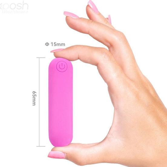 ARMONY - SPLASH HEHE Sensory Device BULLET SILICONE 10 VIBRATIONS 65 X 15 CM PINK