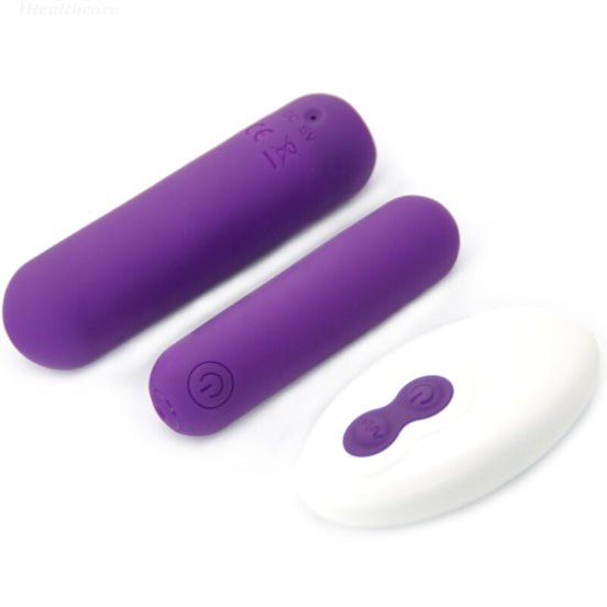 ARMONY - SPLASH JOLINE Sensory Device BULLET SILICONE REMOTE CONTROL 10 VIBRATIONS 6.5 X 1.5 CM PURPLE