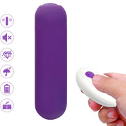 ARMONY - SPLASH JOIE Sensory Device BULLET SILICONE REMOTE CONTROL 10 VIBRATIONS 75 X 19 CM PURPLE