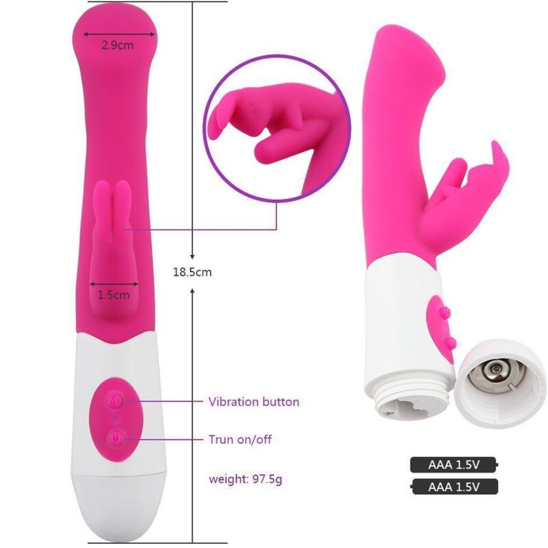 ARMONY - HASE Sensorgerät & STIMULATOR G-SPOT 10 GESCHWINDIGKEITEN PINK