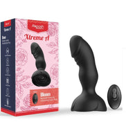 ARMONY - EXTREME A BLOOM ROSE Sensory Device & ANAL PLUG REMOTE CONTROL BLACK