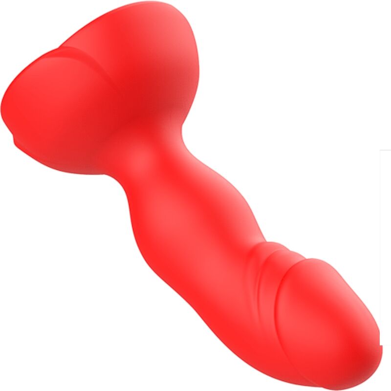 ARMONY - EXTREME A BLOOM ROSE Sensory Device & ANAL PLUG REMOTE CONTROL RED