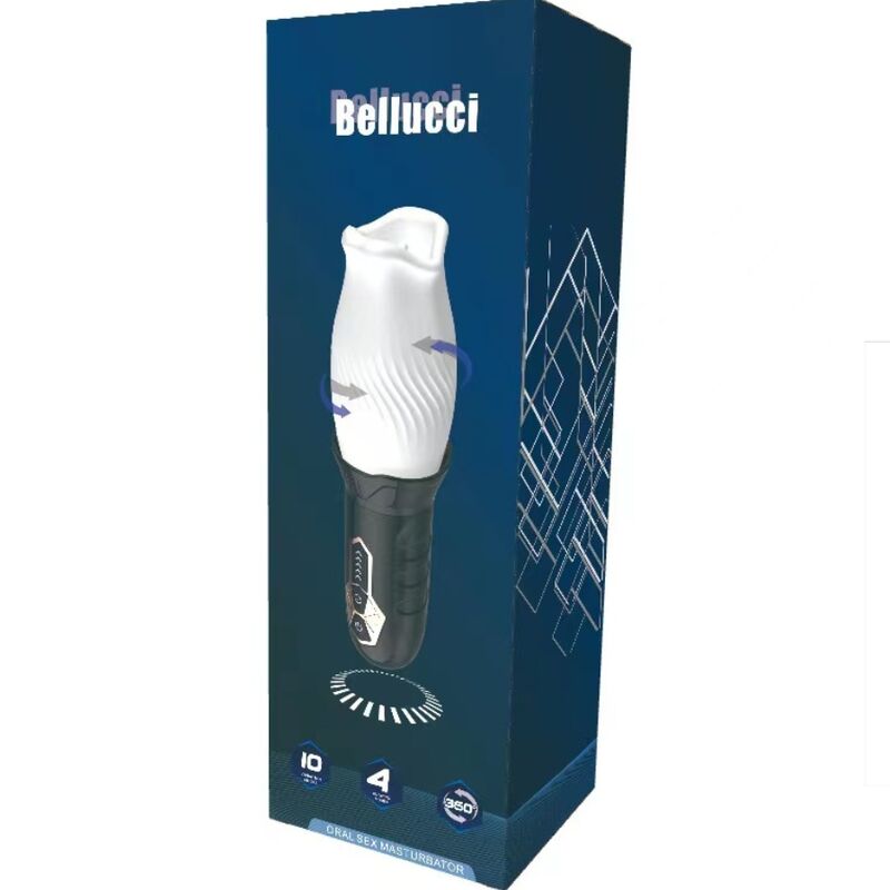 ARMONY - BELUCCI ORAL MASTURBATOR Sensory Device WHITE