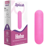 ARMONY - SPLASH HEHE Sensory Device BULLET SILICONE 10 VIBRATIONS 65 X 15 CM PINK