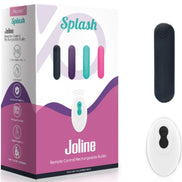 ARMONY - SPLASH JOLINE Sensorisches Gerät BULLET SILIKON FERNBEDIENUNG 10 VIBRATIONEN 65 X 15 CM SCHWARZ