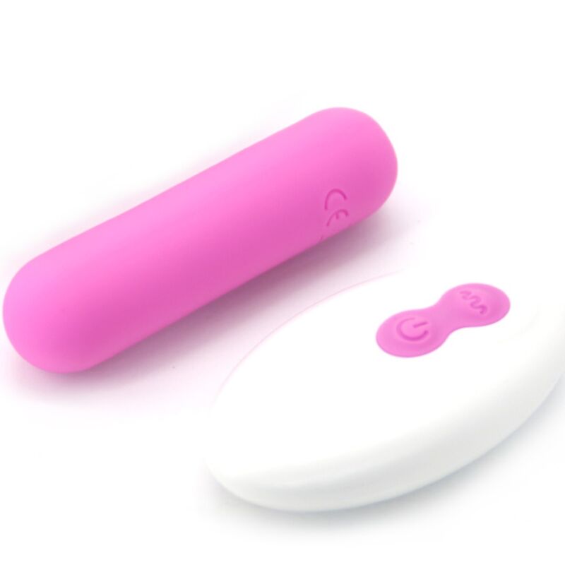 ARMONY - SPLASH JOLINE Sensory Device BULLET SILICONE REMOTE CONTROL 10 VIBRATIONS 65 X 15 CM PINK