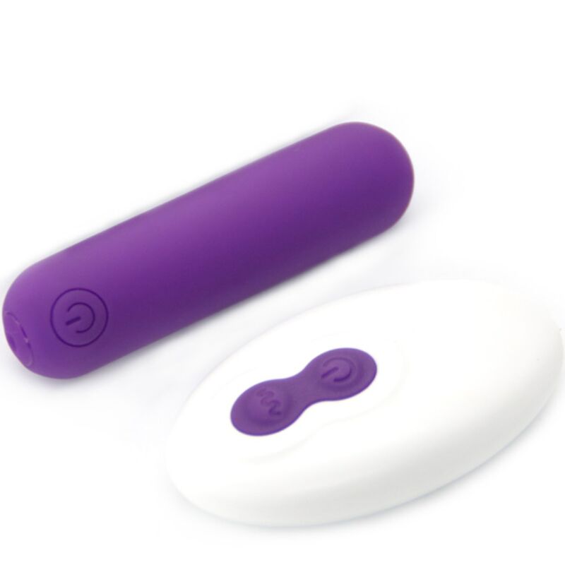 ARMONY - SPLASH JOLINE Sensory Device BULLET SILICONE REMOTE CONTROL 10 VIBRATIONS 6.5 X 1.5 CM PURPLE