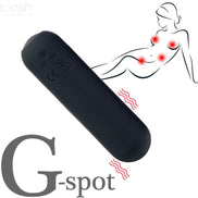 ARMONY - SPLASH JOIE Sensory Device BULLET SILICONE REMOTE CONTROL 10 VIBRATIONS 75 X 19 CM BLACK