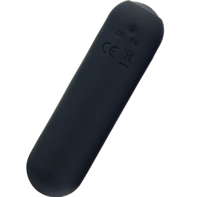 ARMONY - SPLASH JOIE Sensory Device BULLET SILICONE REMOTE CONTROL 10 VIBRATIONS 75 X 19 CM BLACK