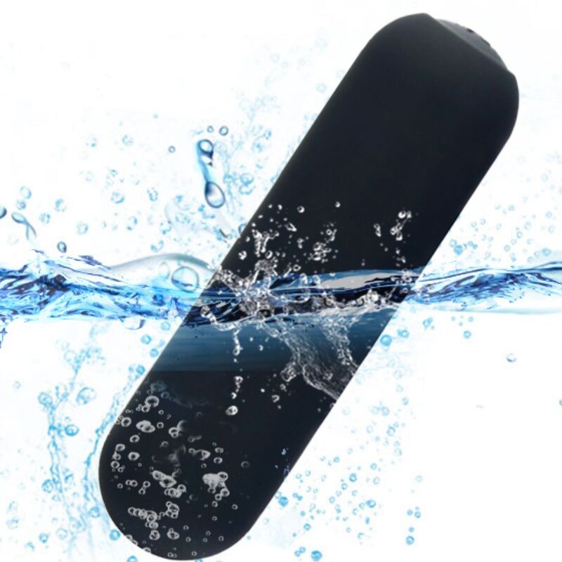 ARMONY - SPLASH JOIE Sensory Device BULLET SILICONE REMOTE CONTROL 10 VIBRATIONS 75 X 19 CM BLACK