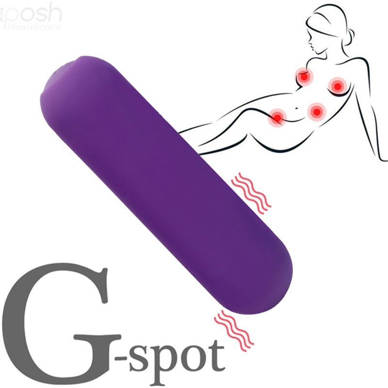 ARMONY - SPLASH JOIE Sensory Device BULLET SILICONE REMOTE CONTROL 10 VIBRATIONS 75 X 19 CM PURPLE