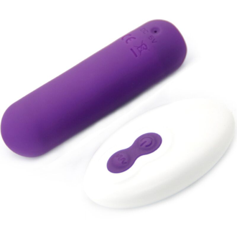 ARMONY - SPLASH JOIE Sensory Device BULLET SILICONE REMOTE CONTROL 10 VIBRATIONS 75 X 19 CM PURPLE