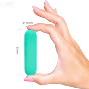 ARMONY - SPLASH JOLINE Sensory Device BULLET SILICONE REMOTE CONTROL 10 VIBRATIONS 65 X 15 CM GREEN