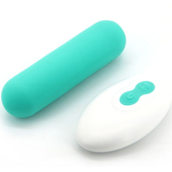 ARMONY - SPLASH JOIE Sensory Device BULLET SILICONE REMOTE CONTROL 10 VIBRATIONS 75 X 19 CM GREEN