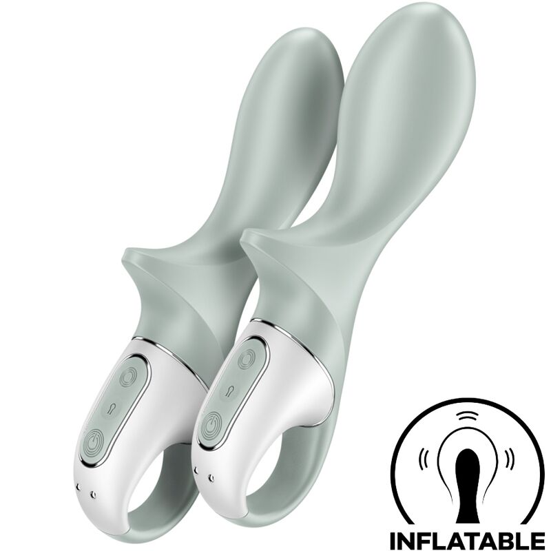 SATISFYER - AIR PUMP BOOTY 3 AUFBLASBARES ANALSEXYTOY GRAUGRÜN