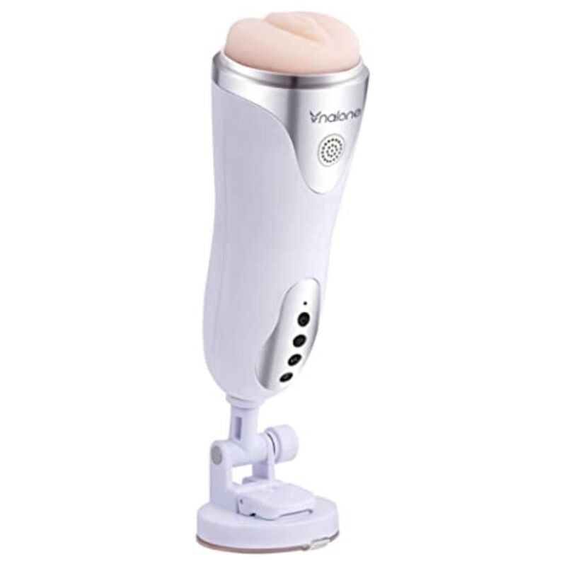 NALONE - MAGIER-MASTURBATOR MIT VIBRATION WEISS