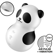 SATISFYER - POCKET PANDA STIMULATOR & Sensory Device BLACK AND WHITE