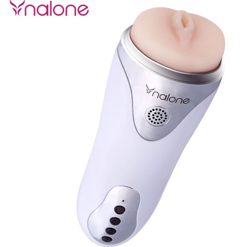 NALONE - MAGIER-MASTURBATOR MIT VIBRATION WEISS