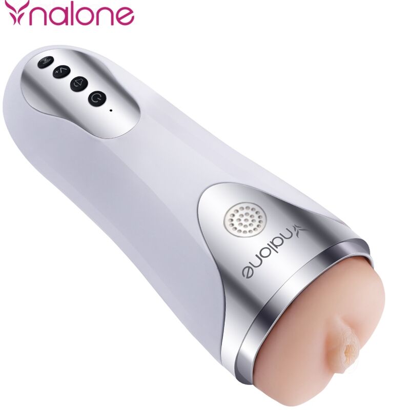 NALONE - MAGIER-MASTURBATOR MIT VIBRATION WEISS