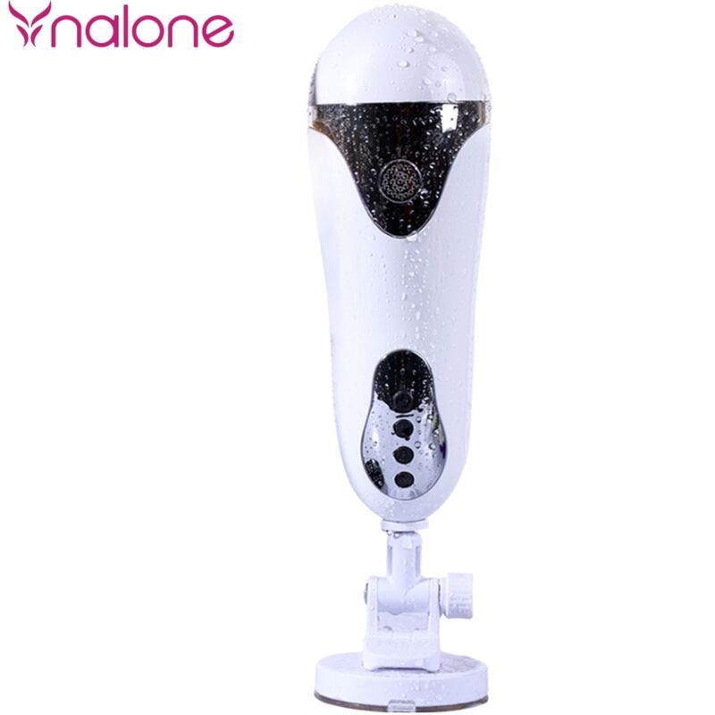 NALONE - MAGIER-MASTURBATOR MIT VIBRATION WEISS