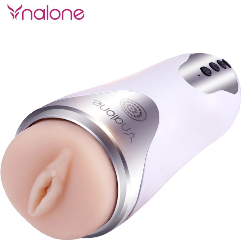NALONE - MAGIER-MASTURBATOR MIT VIBRATION WEISS