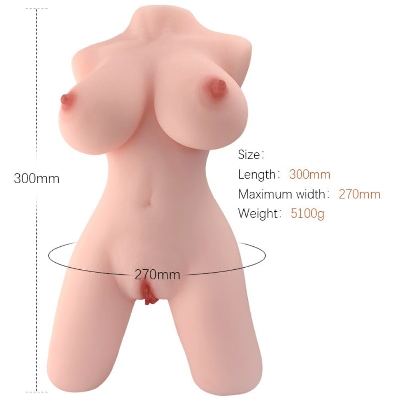 ARMONY - REALISTISCHES FRAUEN-TORSO-MODELL 5