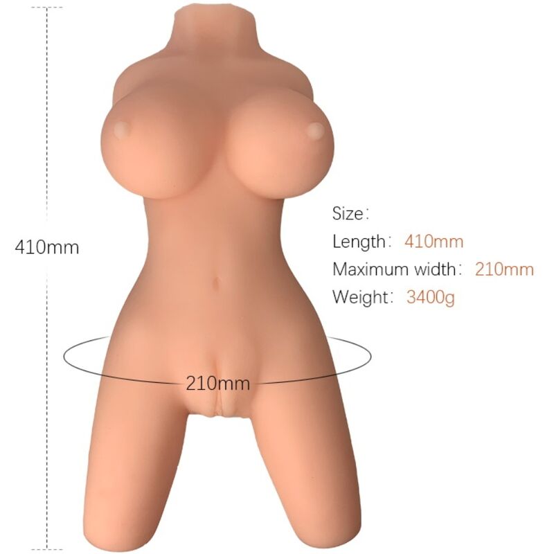 ARMONY - REALISTISCHES FRAUEN-TORSO-MODELL 8