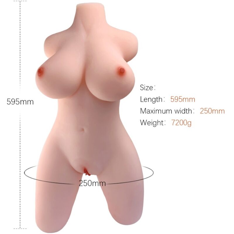 ARMONY - REALISTISCHES FRAUEN-TORSO-MODELL 2