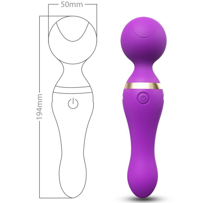 ARMONY - FREEZA MASSAGER & sensorisches Gerät SUPER FLEXIBLER KOPF VIOLETT