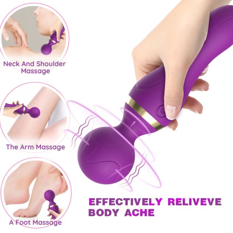 ARMONY - FREEZA MASSAGER & sensorisches Gerät SUPER FLEXIBLER KOPF VIOLETT
