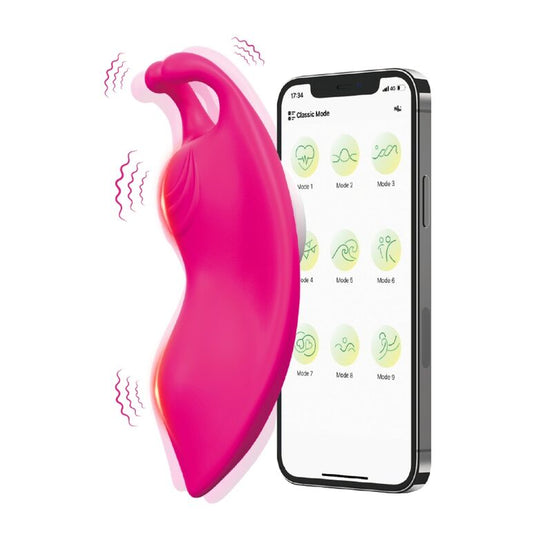 ARMONY - HONEYBEE WEARABLE PANTIES Sensory Device G-SPOT FUCHSIA - FREE APP