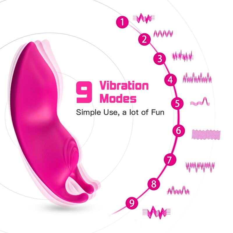ARMONY - HONEYBEE WEARABLE PANTIES Sensorgerät G-SPOT FERNBEDIENUNG FUCHSIA