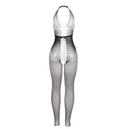 SUBBLIME - 951832 BODYSTOCKING MIT OFFENEM RÜCKEN UND KREUZDETAILS SCHWARZ EINHEITSGRÖSSE