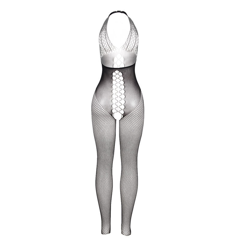 SUBBLIME - 951832 BODYSTOCKING MIT OFFENEM RÜCKEN UND KREUZDETAILS SCHWARZ EINHEITSGRÖSSE