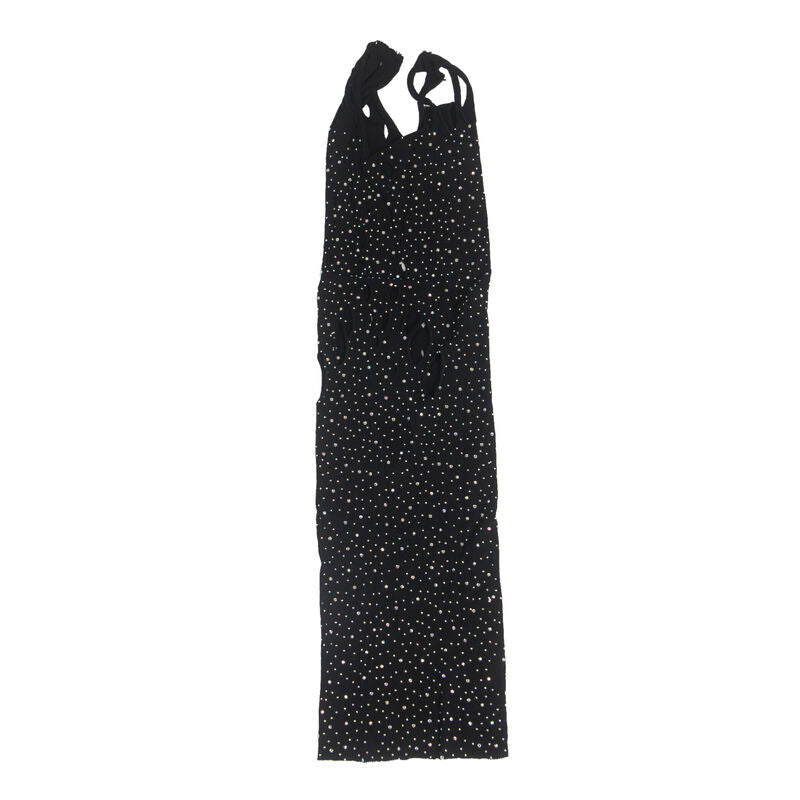 SUBBLIME - 952198 NETZKLEID MIT GLÄNZENDEN DIAMANTEN SCHWARZ ONE SIZE