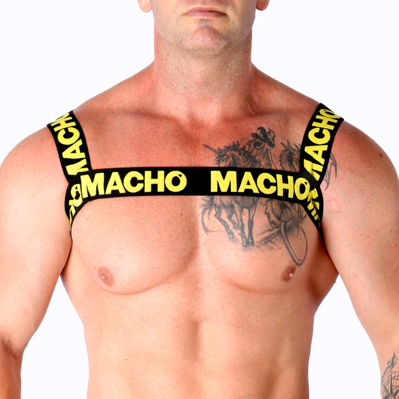 MACHO - DOPPELGELBES GURTZEUG