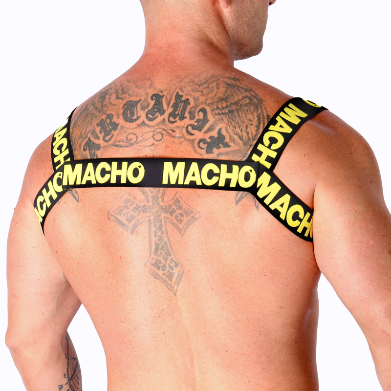 MACHO - DOPPELGELBES GURTZEUG