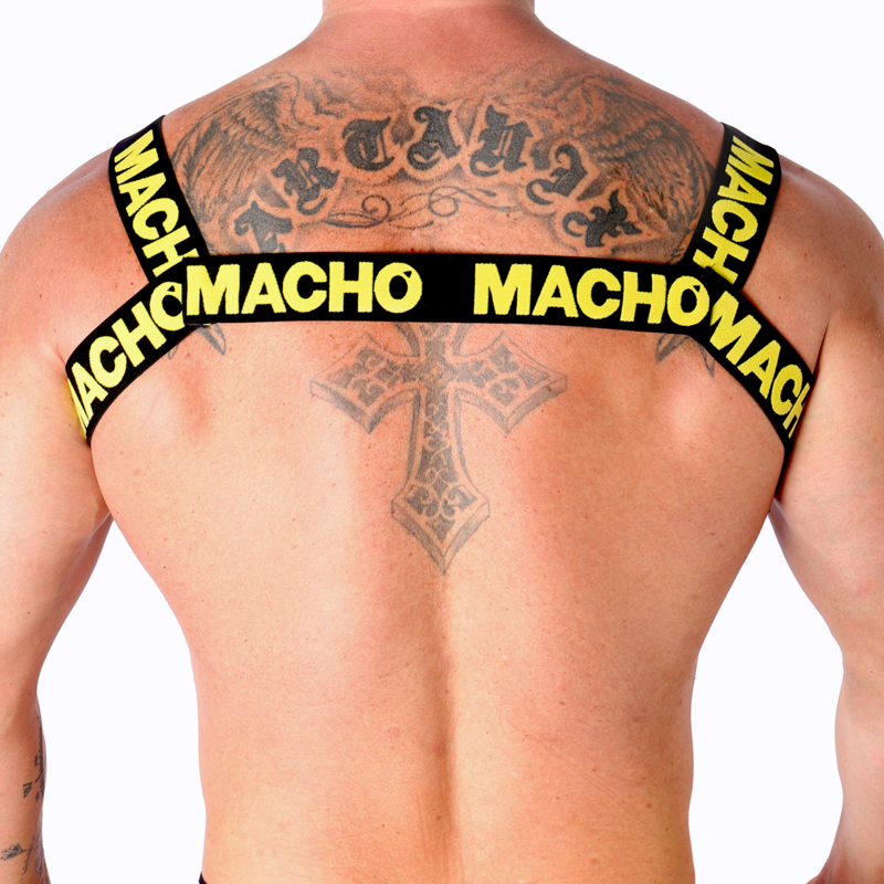 MACHO - DOPPELGELBES GURTZEUG