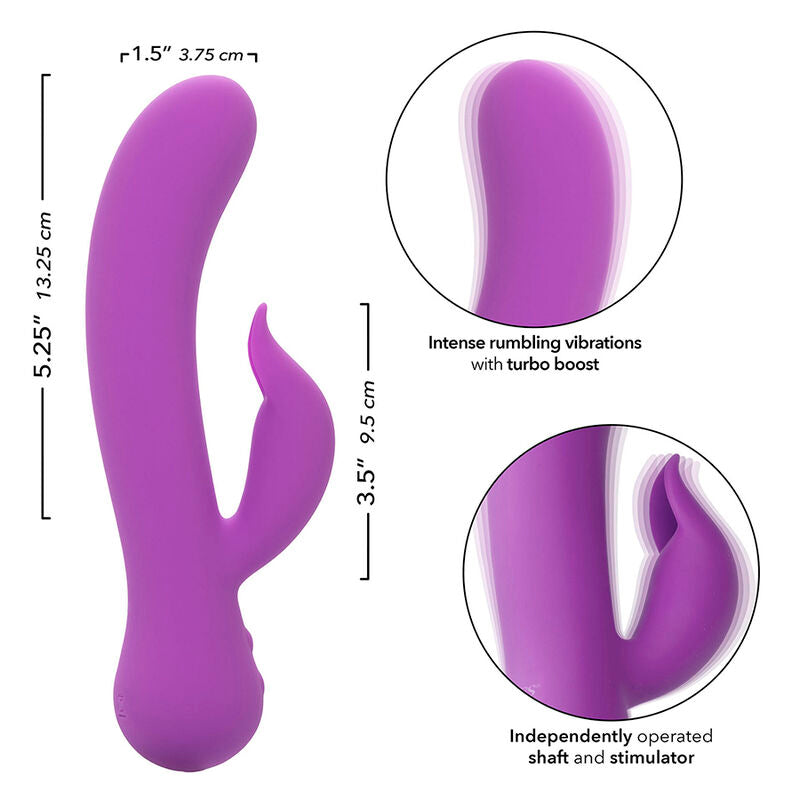 CALEXOTICS - FIRST TIME Sensory Device PLEASER RECHARGEABLE PURPLE