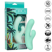 CALEXOTICS - PACIFICA FIJI Sensorgerät & STIMULATOR G-PUNKT 10 VIBRATIONEN AQUA