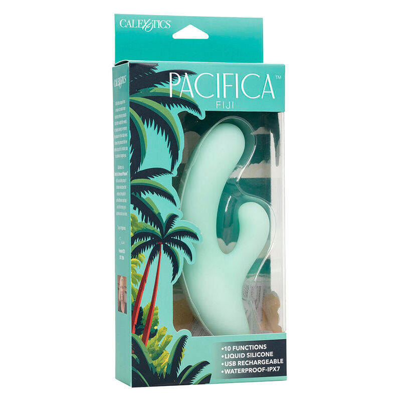CALEXOTICS - PACIFICA FIJI Sensorgerät & STIMULATOR G-PUNKT 10 VIBRATIONEN AQUA
