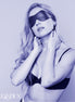 CALEXOTICS - NOCTURNAL EYE MASK PVC LEATHER BLACK