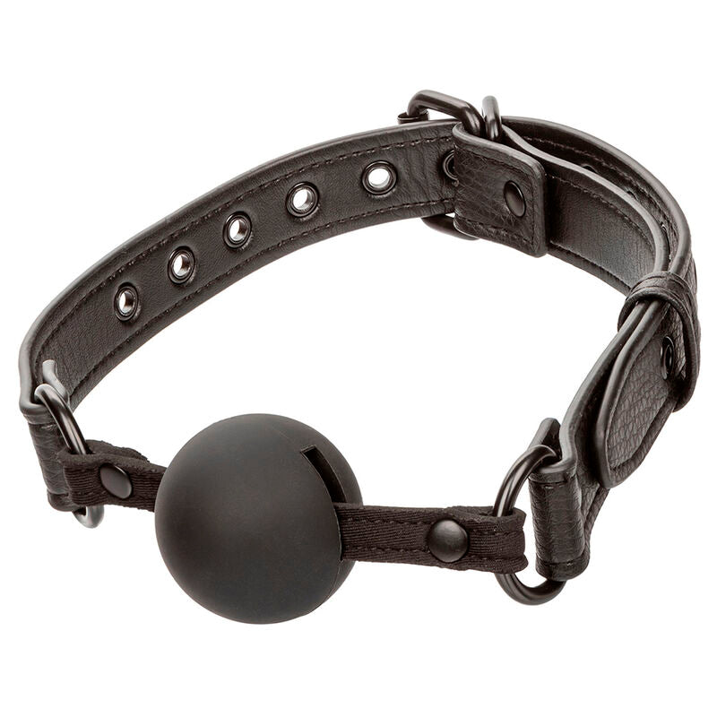 CALEXOTICS - NOCTURNAL KNEBELBALL SILIKON SCHWARZ