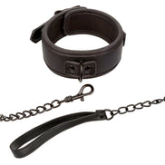 CALEXOTICS – NOCTURNAL HALSBAND & LEINE LEDER VERSTELLBAR SCHWARZ