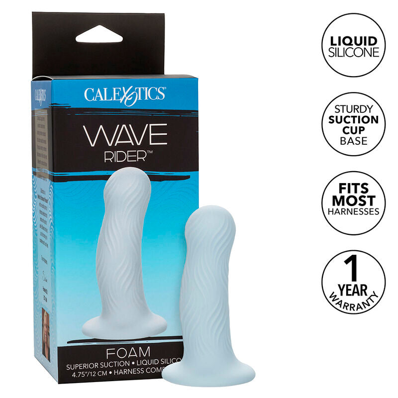 CALEXOTICS - WAVE RIDER SCHAUMSTOFF ANALPLUG BLAU