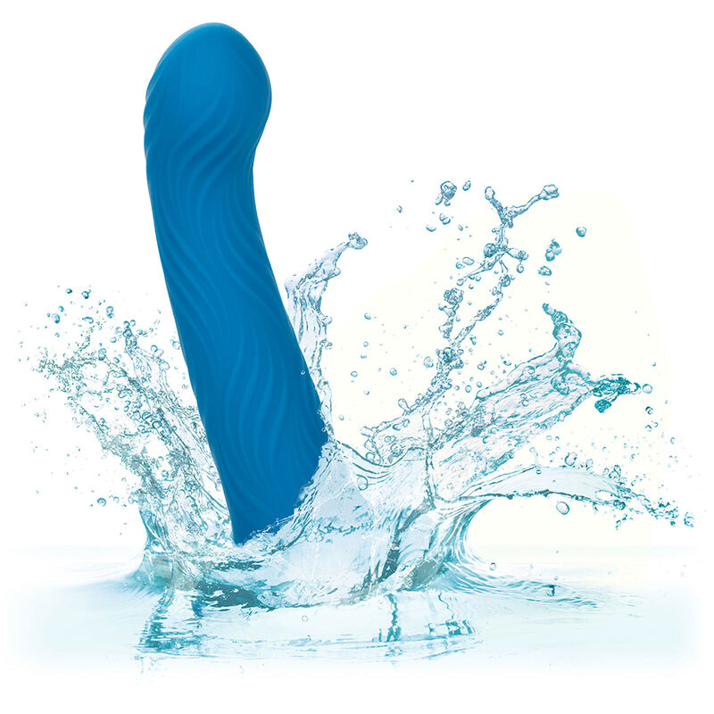 CALEXOTICS - WAVE RIDER RIPPLE ANALPLUG BLAU