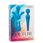 CALEXOTICS - COUTURE KIT Sensory Device WAND 10 VIBRATIONS BLUE