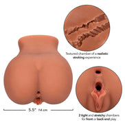 CALEXOTICS - THE ROLLER BABE DOPPELTER REALISTISCHER MASTURBATOR FLESH